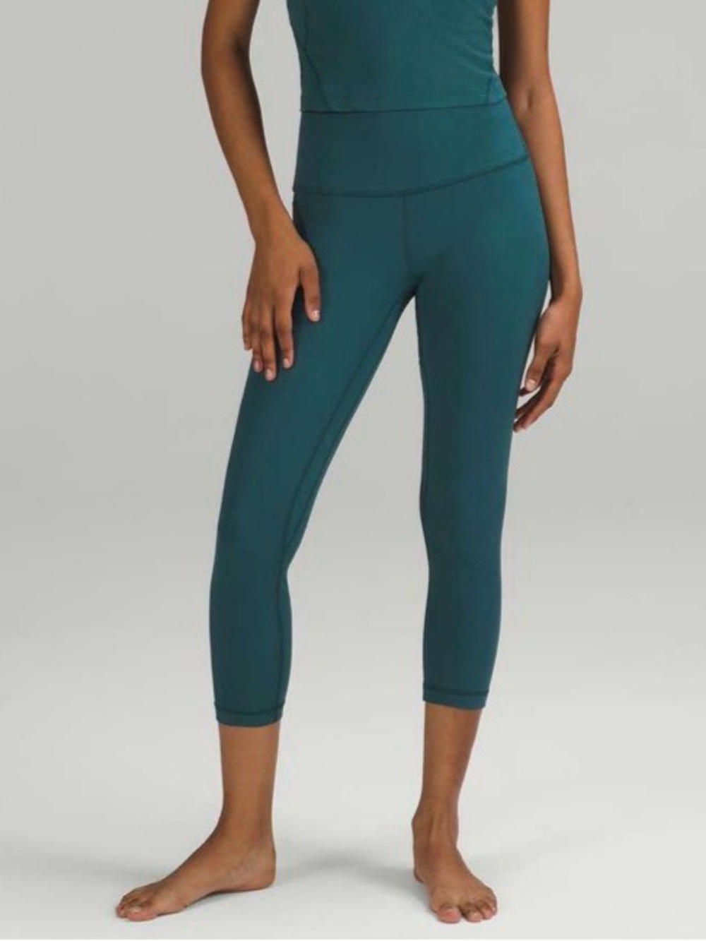 Lululemon Align Ribbed High-Rise Crop 23"